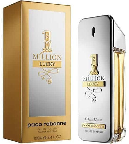 1 Million Lucky Paco Rabanne 100ml - Eau De Toilette - Hombre