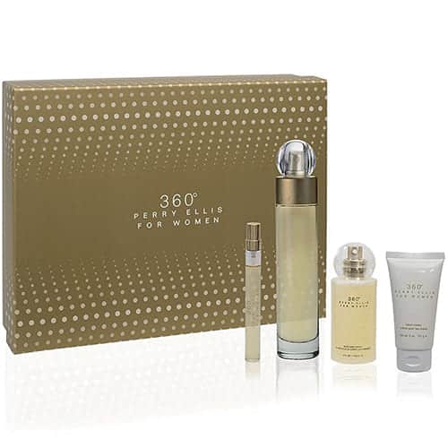 Set 360 For Women Estuche Perry Ellis - 100ml - Eau De Parfum - Mujer