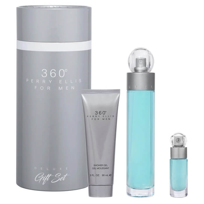 Set 360 For Men Estuche Perry Ellis - 100ml - Eau De Toilette - Hombre