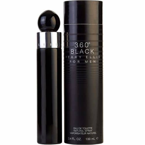 360 Black For Men Perry Ellis - 100ml - Eau De Toilete - Hombre