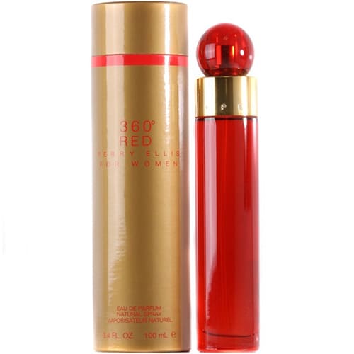 360 Red For Women Perry Ellis - 100ml - Eau De Parfum - Mujer