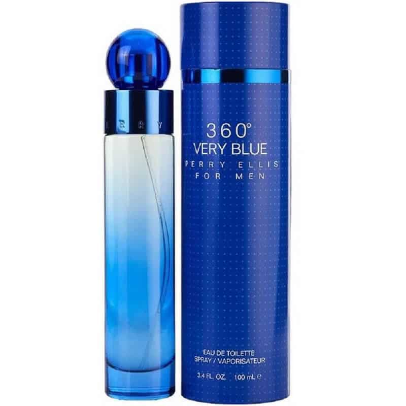 360 Very Blue For Men Perry Ellis - 100ml - Eau De Toilette - Hombre