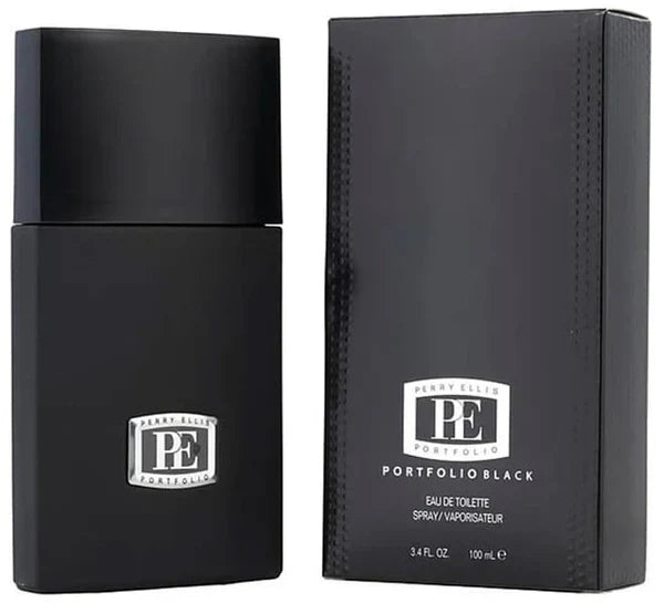 Portfolio Black Perry Ellis - 100ml - Eau De Toilette - Hombre