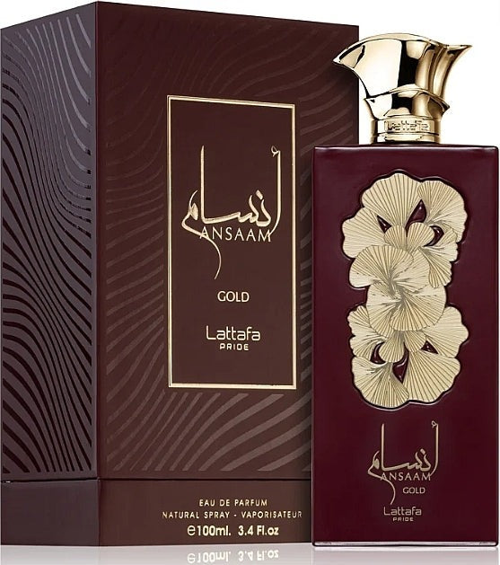 Perfume Ansaam Gold Lattafa - 100ml - Eau De Parfum - Mujer