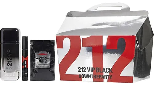 Carolina Herrera 212 Vip Black Set Perfume Estuche 100 ml