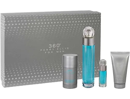 Estuche 360 For Men Set Perry Ellis - 100ml - Eau De Toilette - Hombre