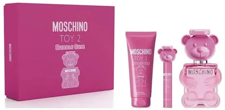 Estuche Moschino Bubble Gum Set - 100ml - Eau De Toilette - Mujer