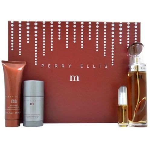 Estuche Perry Ellis M For Men Set - 100ml - Eau De Toilette - Hombre