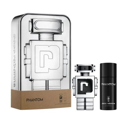 Estuche Phantom Set Paco Rabanne 100ml - Eau De Toilette - Hombre