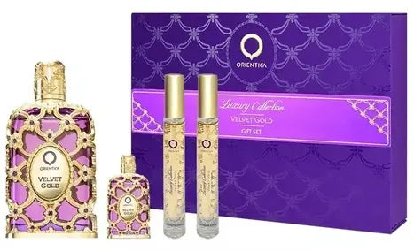 Estuche Velvet Gold Orientica Set 80ml Edp