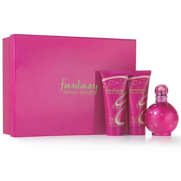 Set Britney Spears Fantasy Estuche Perfume - 100ml - Eau De Parfum - Mujer