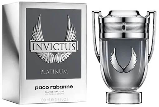 Invictus Platinum Paco Rabanne 100ml-  Eau De Parfum - Hombre