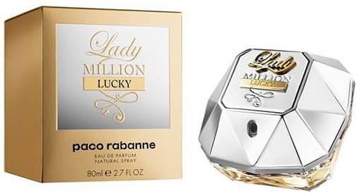 Lady Million Lucky Paco Rabanne 80ml - Eau De Parfum - Mujer