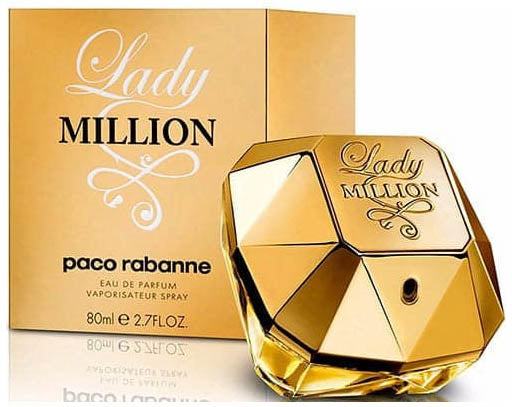 Lady Million Paco Rabanne 80ml - Eau De Parfum - Mujer