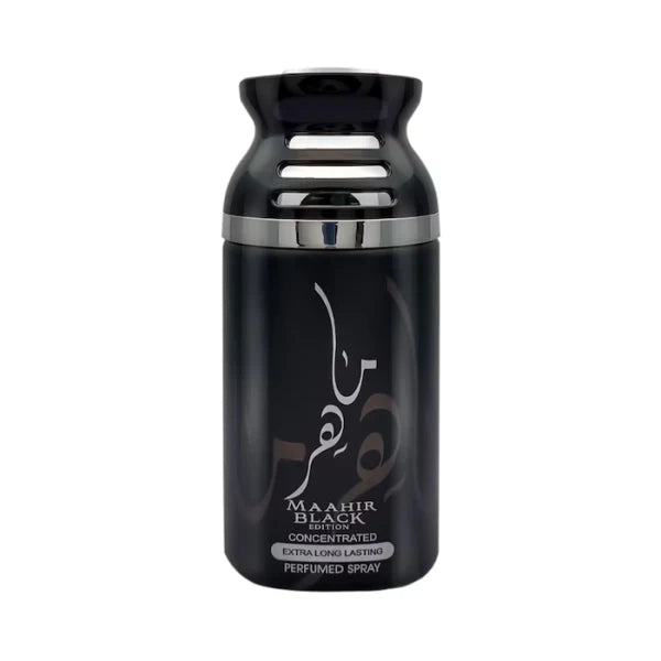 Lattafa Maahir Black Spray Perfumado Concentrado - 250ml - Unisex