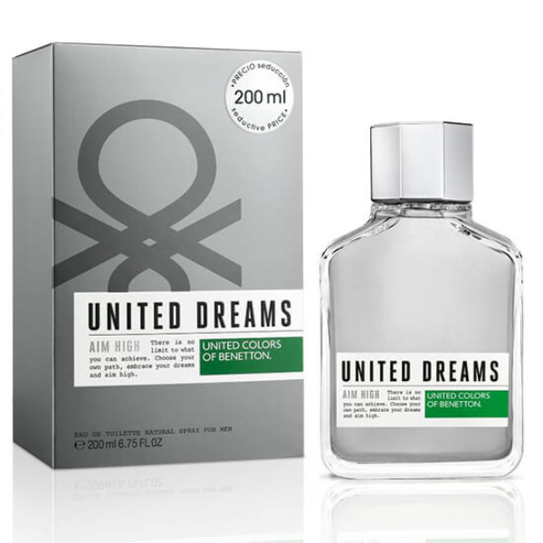 Perfume Aim High Benetton United Dreams - Eau De Toilette - 200ml - Hombre