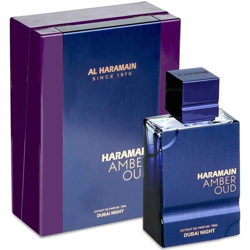 Perfume Amber Oud Dubai Night Al Haramain - Extrait De Parfum - 75ml - Unisex