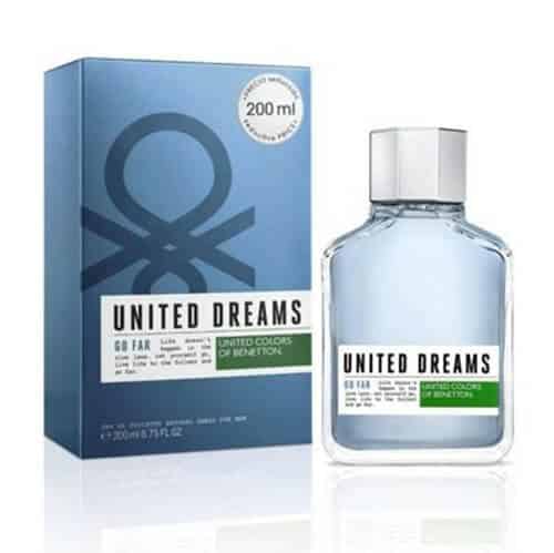 Perfume Benetton Go Far 200ml - United Dreams - Hombre - Eau De Toilette