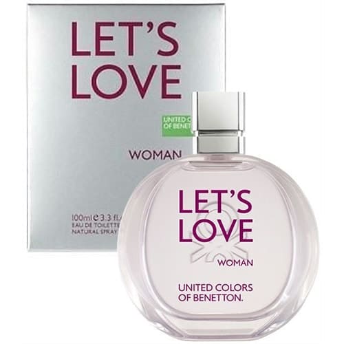 Perfume Benetton Let´S Love - Mujer - 100ml - Eau De Toilette