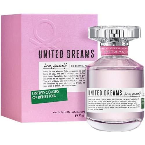 Perfume Benetton Love Yourself United Dreams - Mujer - 80ml - Eau De Toilette