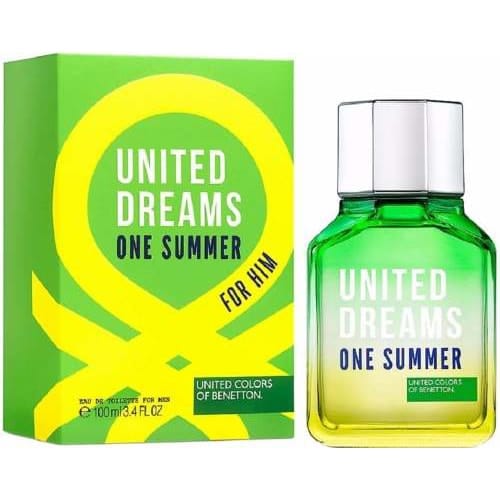 Perfume Benetton One Summer United Dreams - Hombre - 100ml - Eau De Toilette