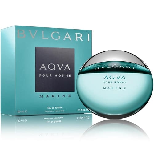 Perfume Bvlgari Aqva Marine Pour Homme - 100ml - Eau De Toilette - Hombre