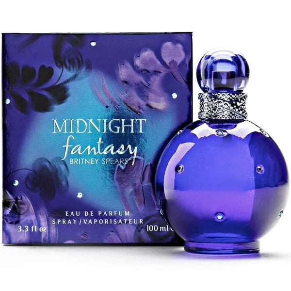 Perfume Fantasy Midnigth Britney Spears - 100ml - Mujer - Eau De Parfum