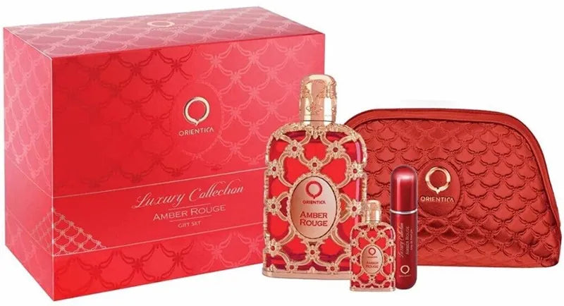 Amber Rouge Orientica Set Estuche - 80ml - Eau De Parfum - Hombre - Mujer