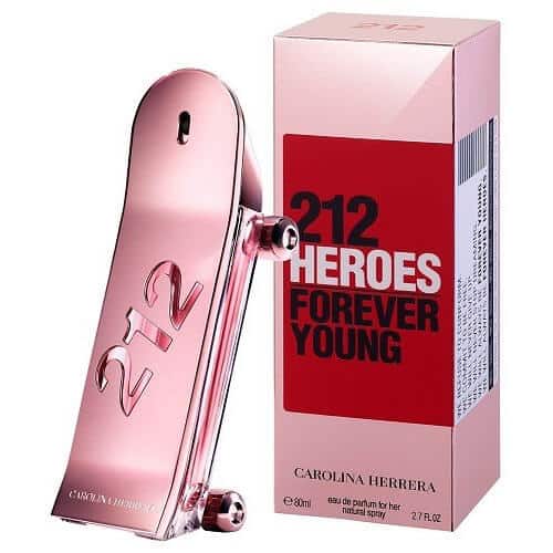 Perfume 212 Heroes Forever Young Carolina Herrera Para Mujer 80ml