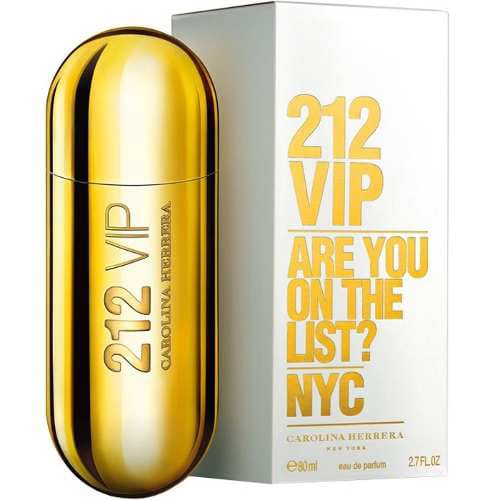 Perfume 212 Vip Carolina Herrera Para Mujer 80 ml