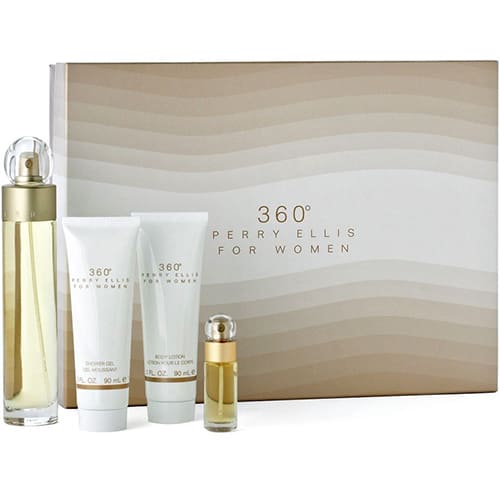 Estuche 360 For Women Set Perry Ellis - 100ml - Eau De Parfum - Mujer