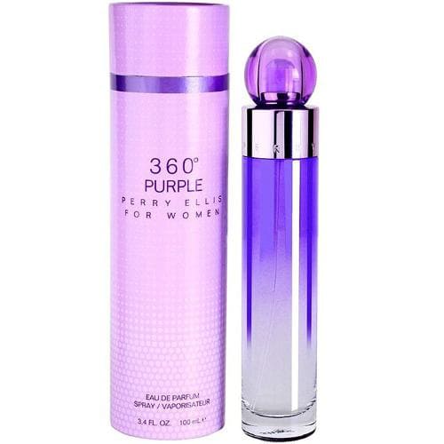 360 Purple For Women Perry Ellis - 100ml - Eau De Parfum - Mujer