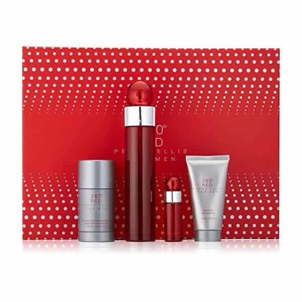 Estuche 360 Red For Men Set Perry Ellis - 100ml - Eau De Toilette - Hombre